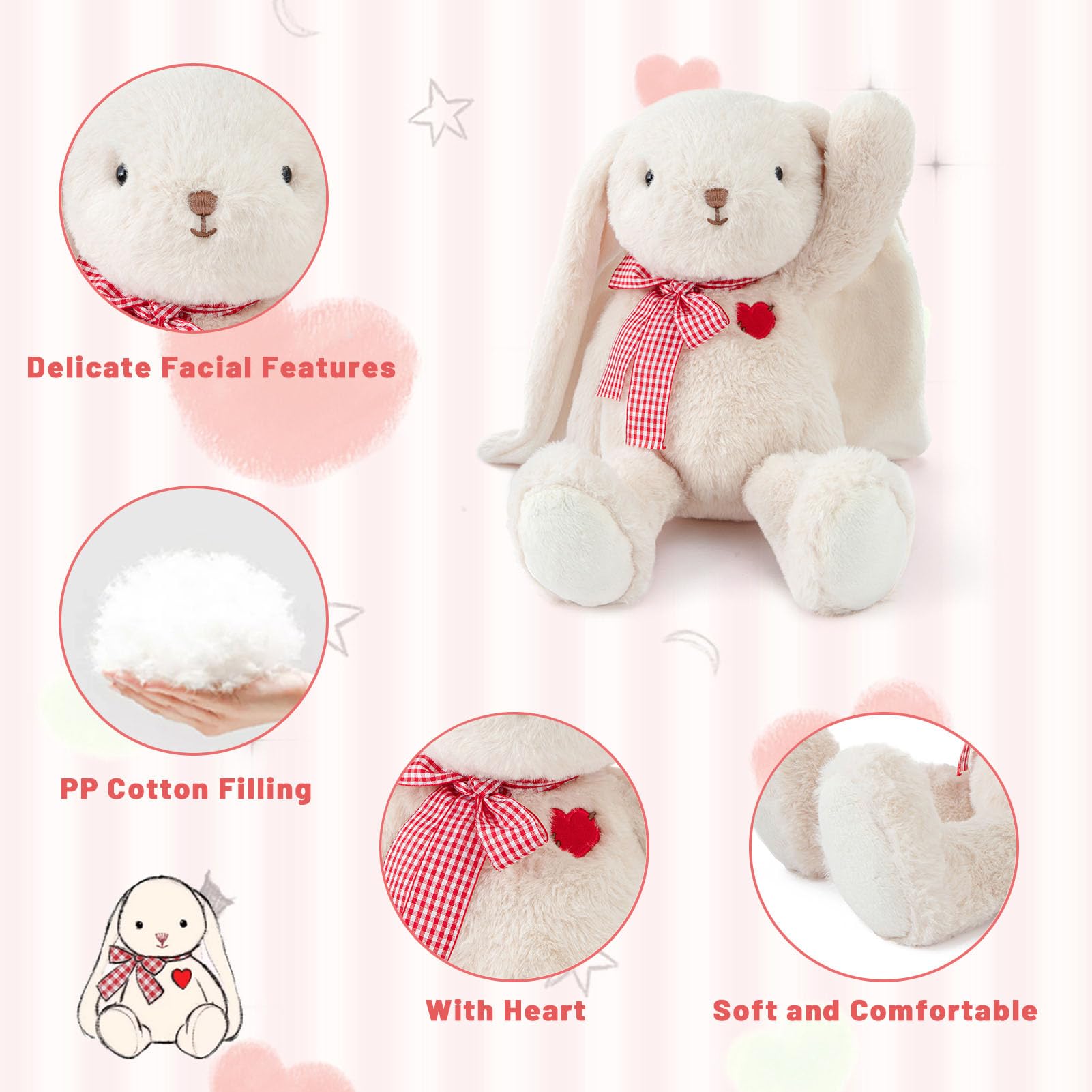 Adorlynetty plush packaged attractively for gift-ready presentation
