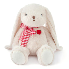 Adorlynetty small bunny plush full-length with soft fur, perfect for cuddling