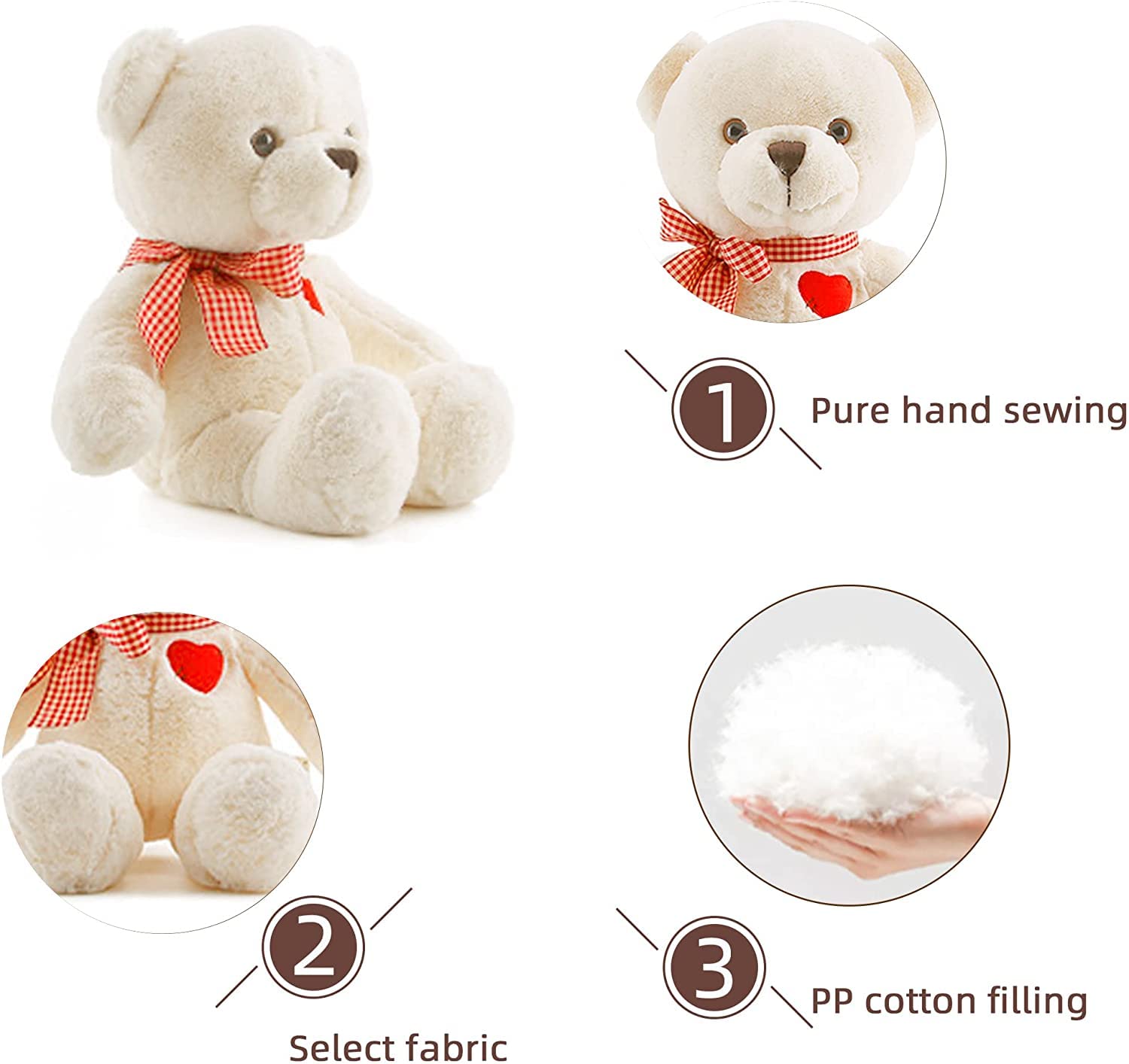 Adorlynetty Valentine’s gift teddy, ideal for partners and kids alike.