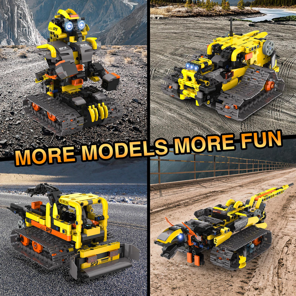 ADUSRIZ 5-in-1 Remote Control mode enables precise steering