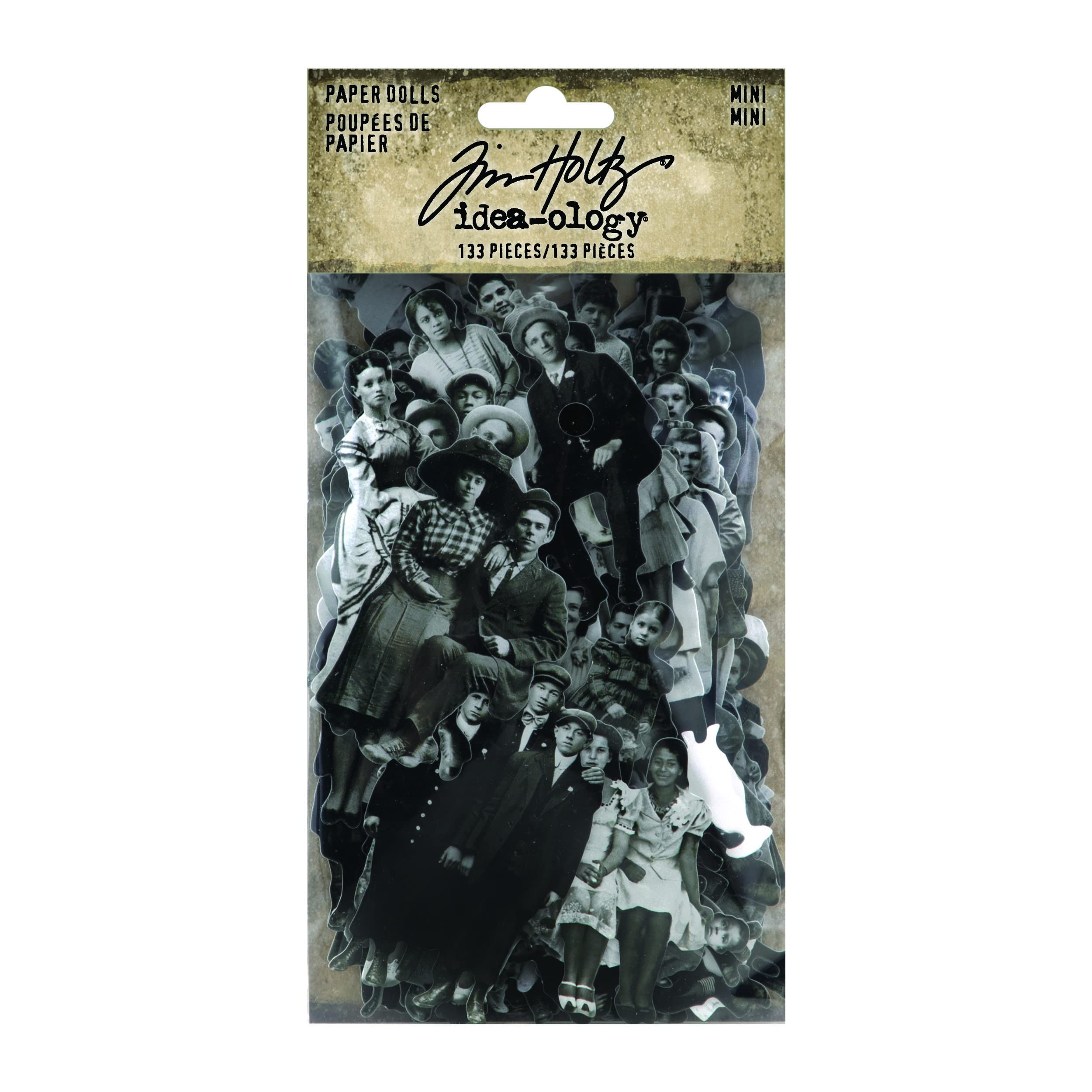 Advantus Idea-Ology mini paper dolls die-cuts for scrapbooking and journaling