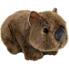 Adventure Planet Heirloom Wombat plush, front view, soft cuddle companion for playtime