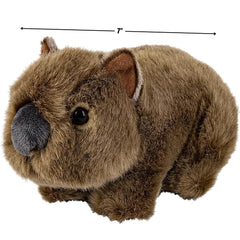 Adventure Planet Heirloom Wombat plush, close-up of soft texture for comforting hugs