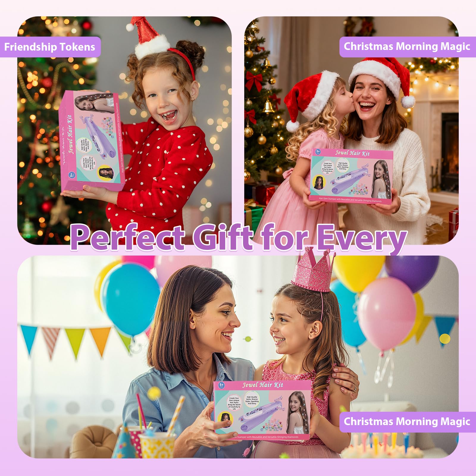 ADXVR easy-press design ideal for kids ages 5–10 to create looks.