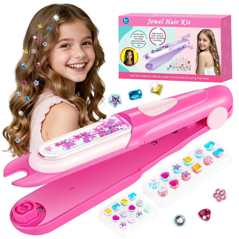 ADXVR Hair Gem Stamper Kit sparkling diamonds for magical party-ready looks
