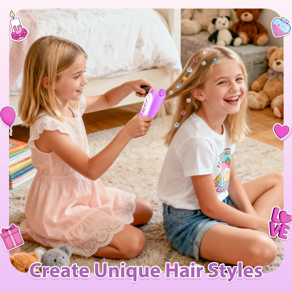 ADXVR kids stamping session demonstrates easy, mess-free application for small hands.