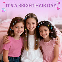 ADXVR no-mess glitter-styling keeps hair clean and sparkle in place.