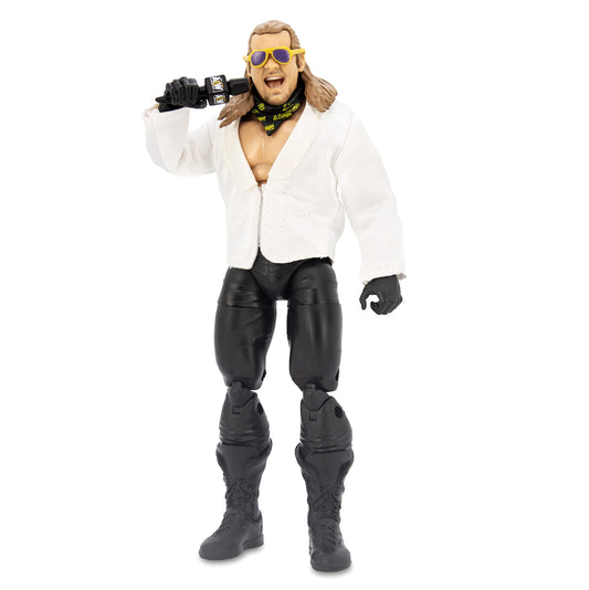 AEW Chris Jericho gear-pack figure front view, ideal for display and posing.