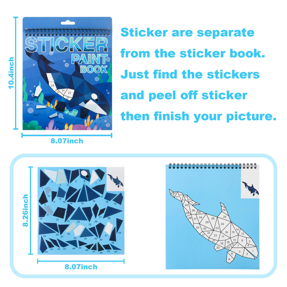 AEAHALY Easy-peel stickers speed up setup for busy families.