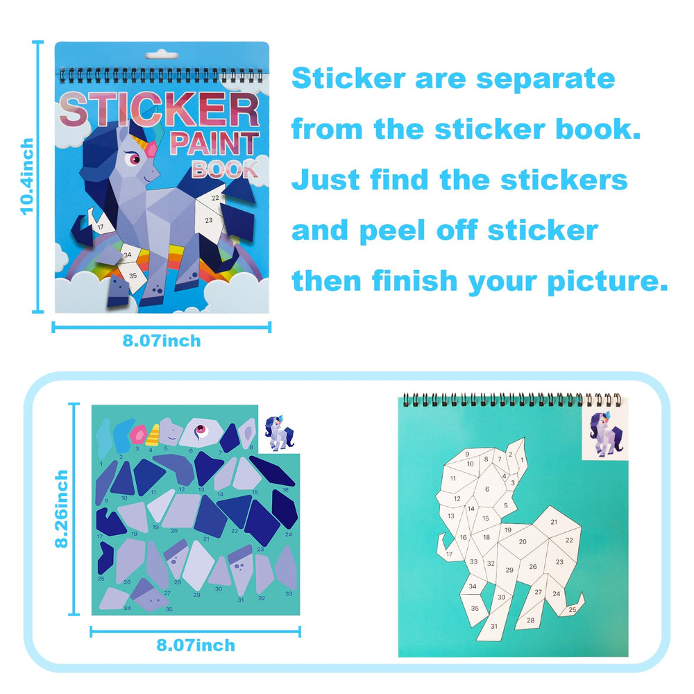 AEA HALY horse travel stickers provide portable in-car entertainment.