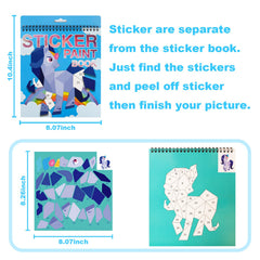 AEA HALY horse travel stickers provide portable in-car entertainment.