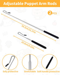 Aecsze arm control rod metal demonstrates durable construction for long sessions.