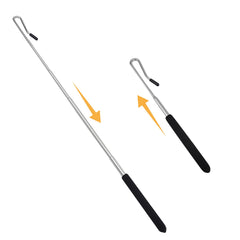 Aecsze puppet handles front view for precise control and expressive movement.