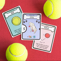 AEG Dog Lover grid variety cards highlight endless game layouts.