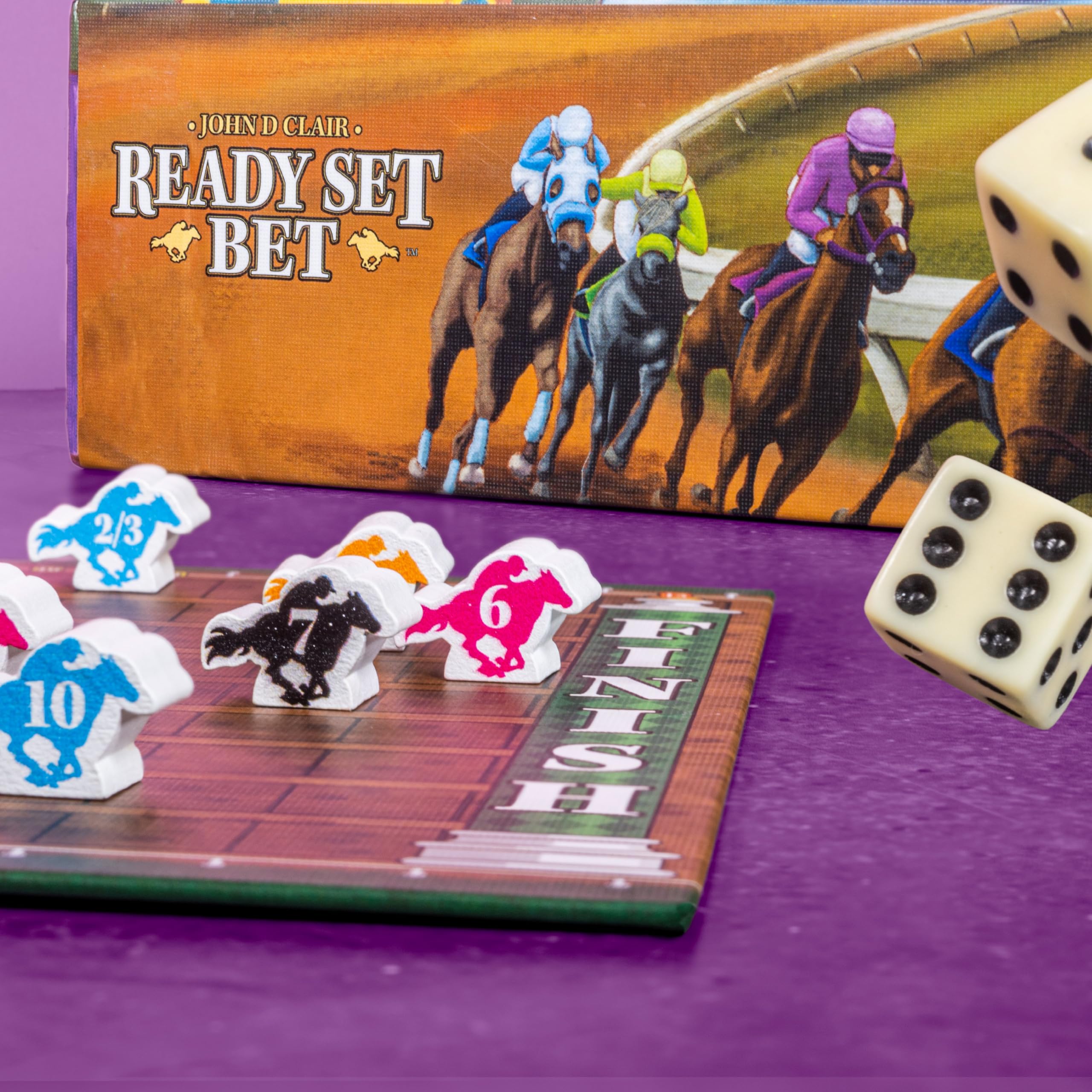 AEG Ready Set Bet designer John D Clair branding showcased.