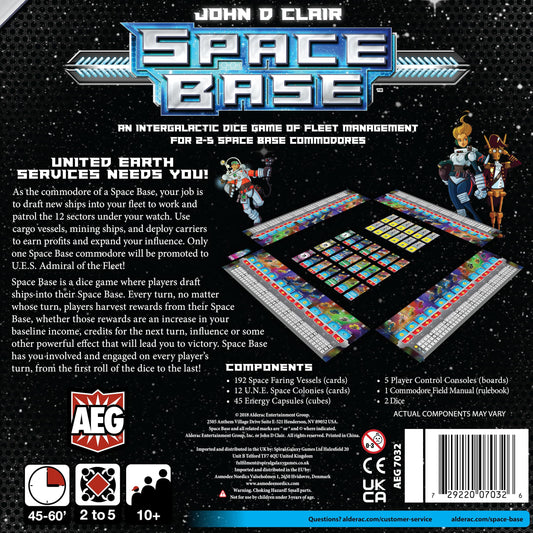 AEG Space Base: ship activation drives tense, dynamic turns