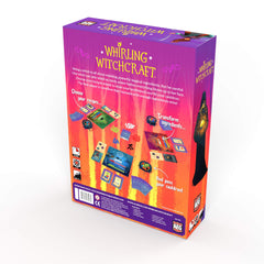 AEG Whirling Witchcraft cauldron board area showing frantic, fast-paced action.