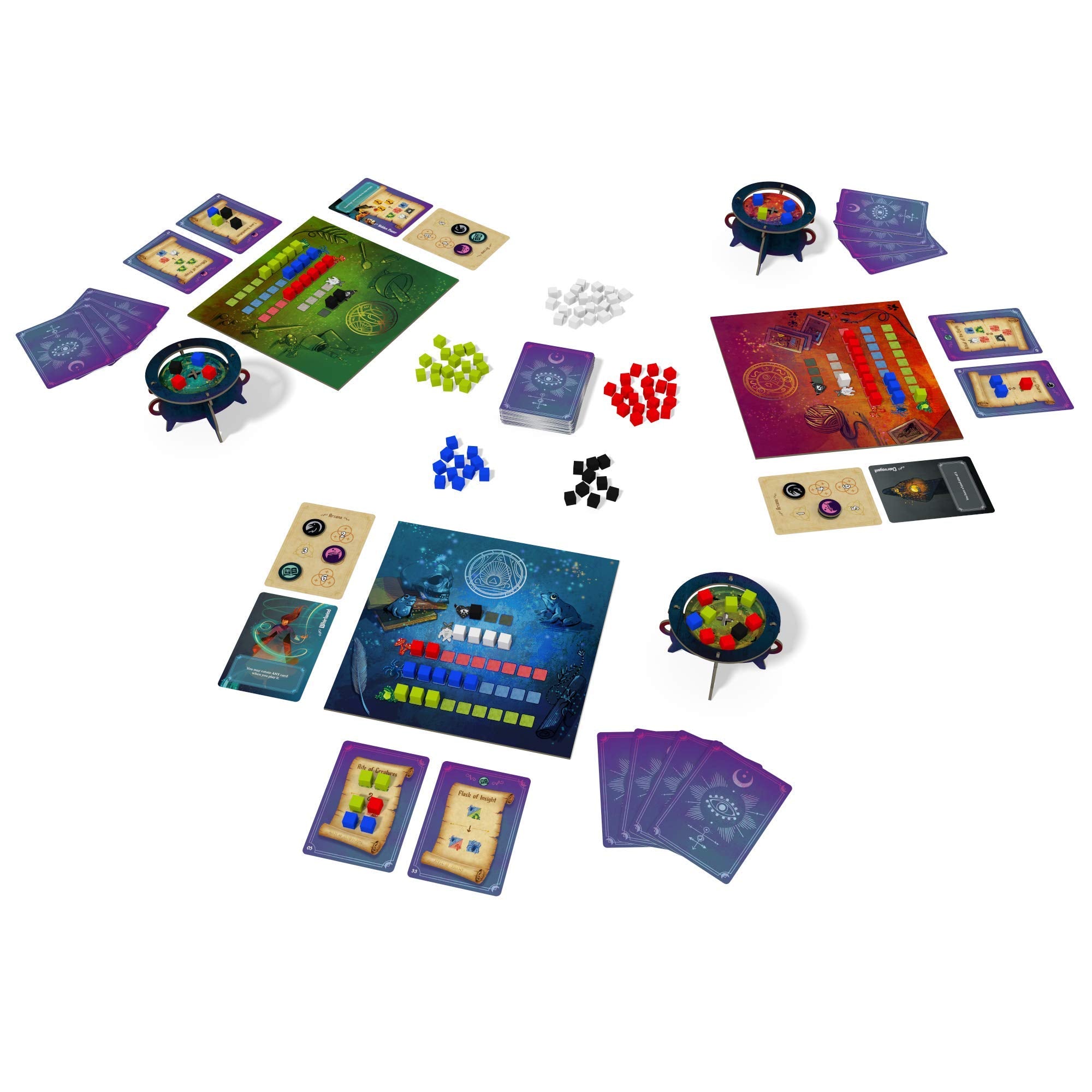 AEG Whirling Witchcraft neighbors' actions captured during shared gameplay.