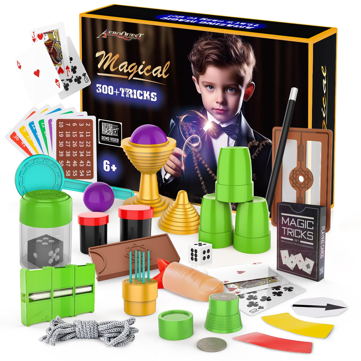 AEROQUEST Magic Kit tricks overview for curious beginners