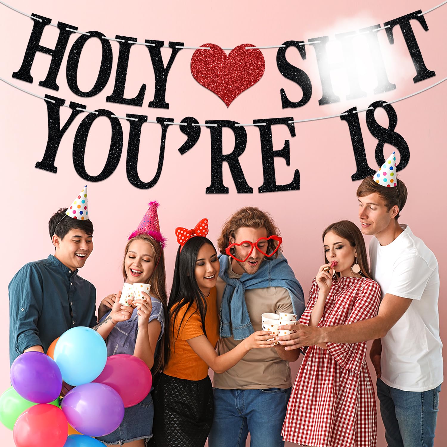 Aeryourtar Holy Youre 18 banner reusable design for multiple celebrations