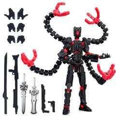 Aesinos T13 assembly completed action figure ready for immediate display and posing.