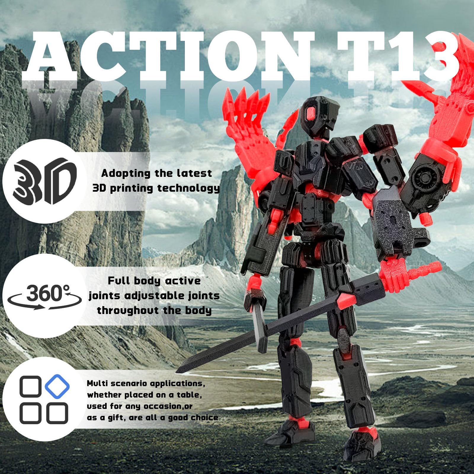 Aesinos T13 durable construction withstands regular handling while preserving finish.