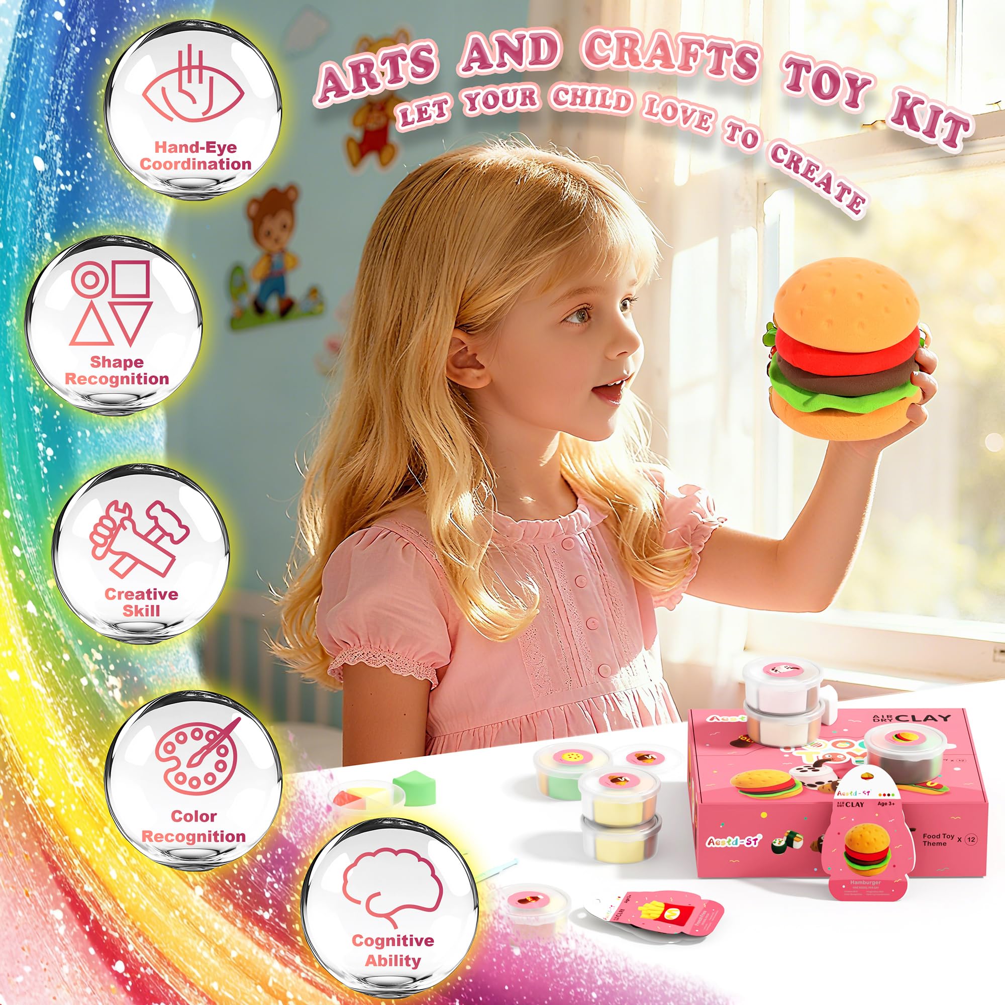 Aestd-ST 12-color pack delivers vibrant hues for mixing and shade exploration.
