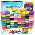 Aestd-ST Air Dry Clay 66 colors set for creative play and color recognition.