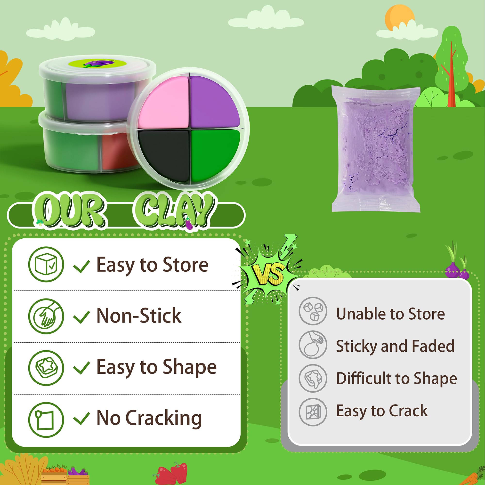 Aestd-ST colors compartment box keeps colors neatly separated for tidy projects.