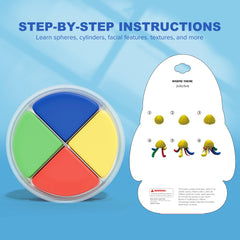 Aestd-ST Guide Cards Included help kids follow step-by-step instructions