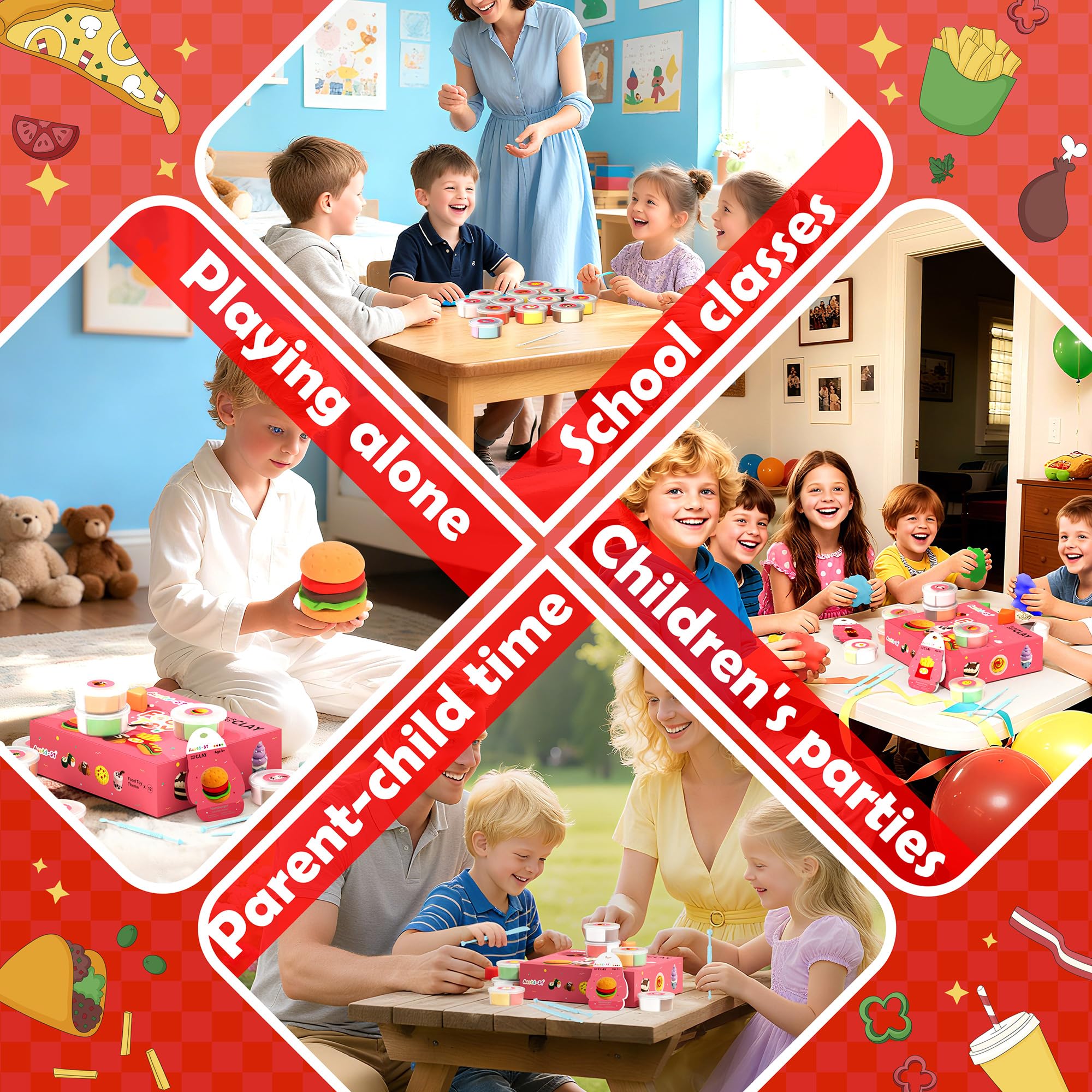 Aestd-ST no-bake air-dry clay dries into durable keepsakes.