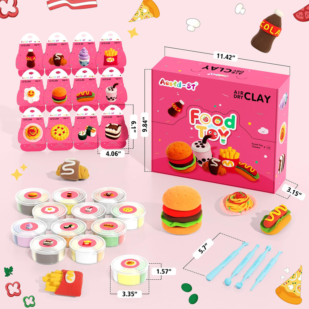 Aestd-ST sculpting tools set helps kids shape details and refine motor skills.