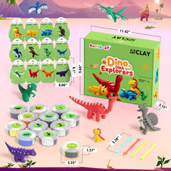 Sculpting tools set from Aestd-ST for precise dinosaur models