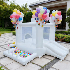 Aevumgz setup-friendly inflatable with a blower for quick play.