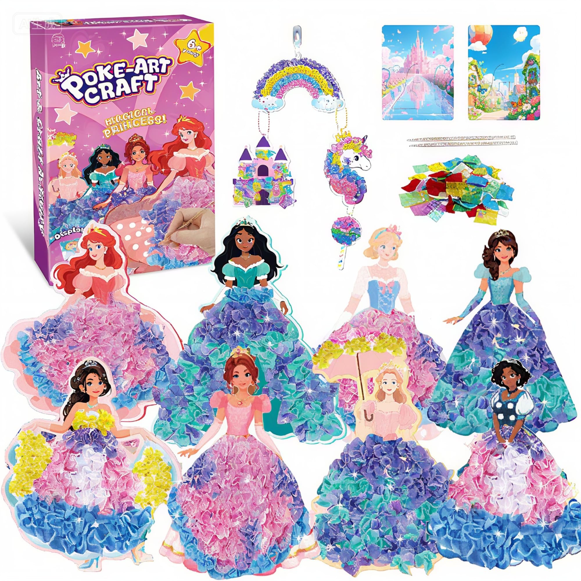 AevumTech poke art princess collection encourages imaginative play and creativity.
