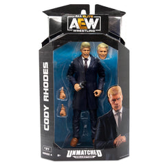 AEW Figure-Style 7 front view ideal for shelf display and collection