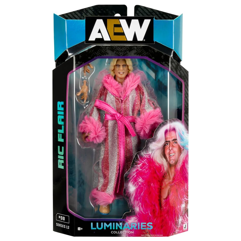 AEW Ric Flair Unmatched Series 12 figure exiting a limousine for dramatic display