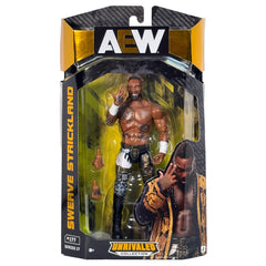 AEW Swerve Strickland Unrivaled 17 figure front view for dynamic display and fan collection