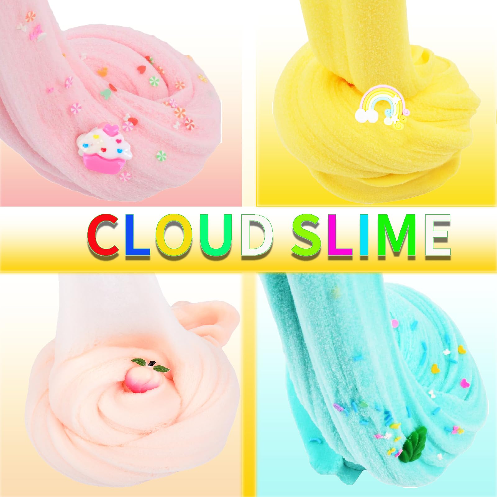 Aeyiakov Cloud Slime Kit kids play set promotes sharing and social interaction during crafts.