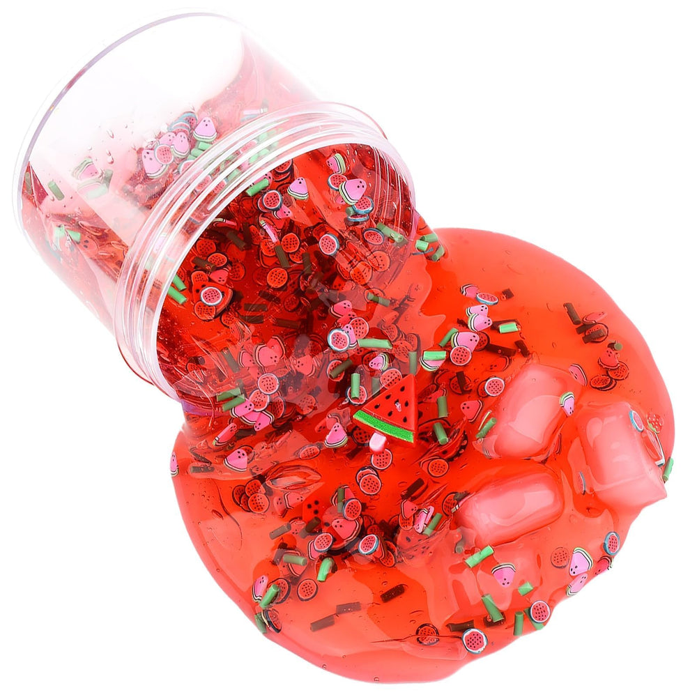 Aeyiakov jelly cube crunchy slime closeup showcases crisp cubes and satisfying crackle during kneading.