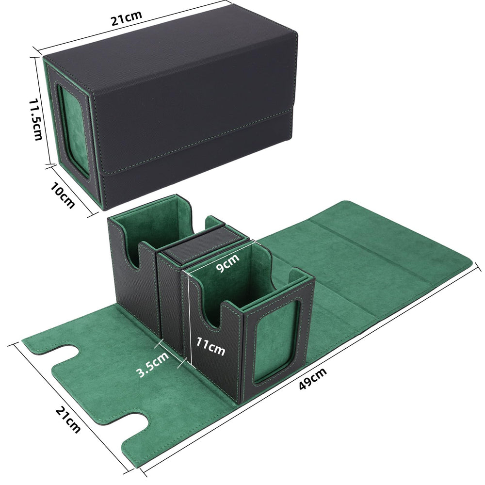 AFIING storage box includes cover mat for portable play