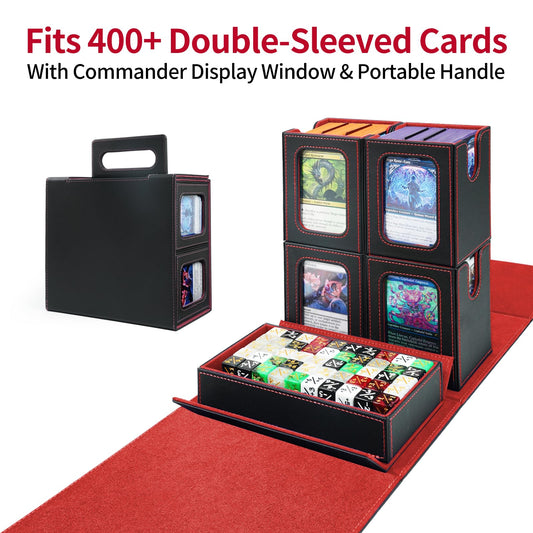 AFIING four removable deck cases organized for quick access and safety.