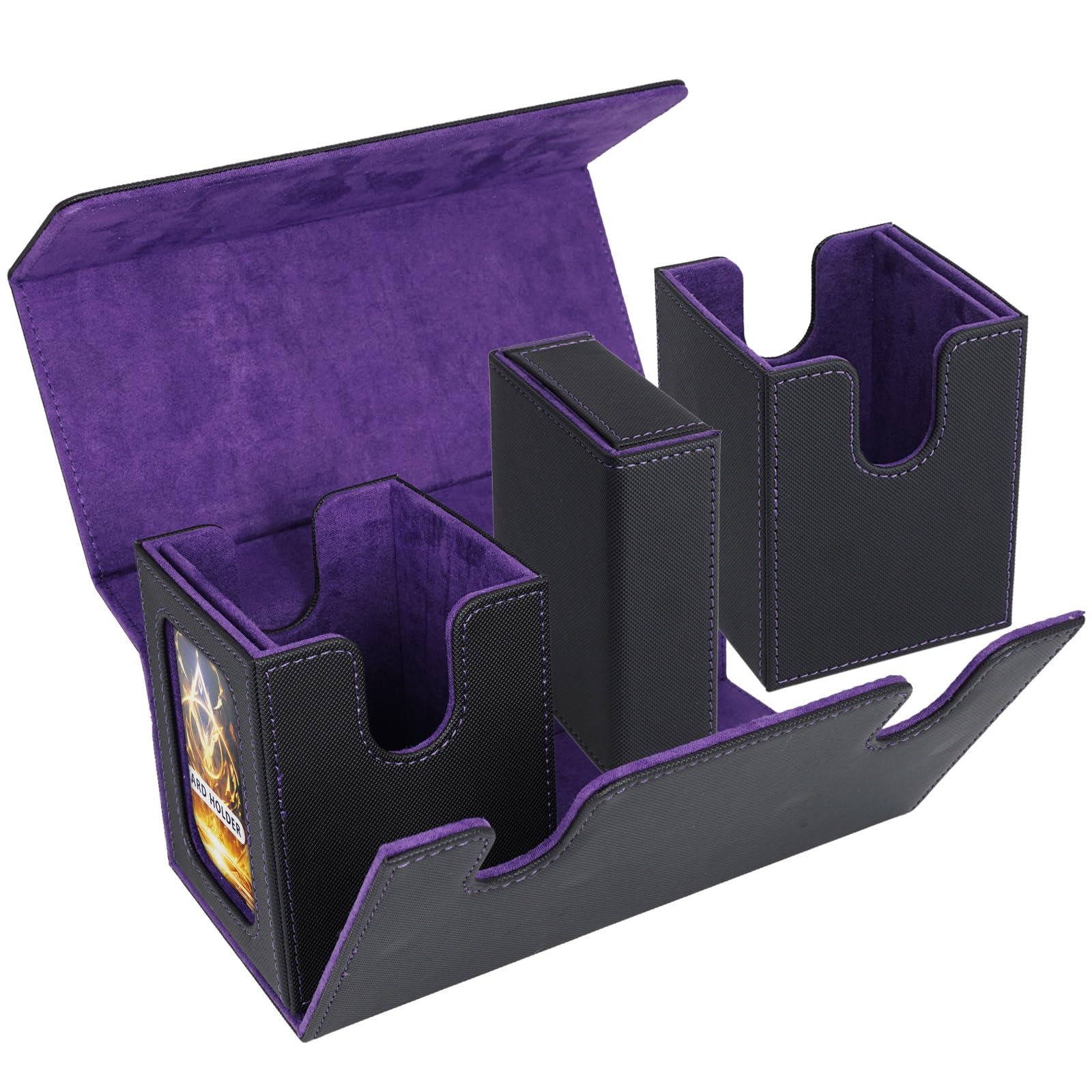 AFIING 3-in-1 storage with a dice box displayed for versatile organization.