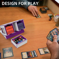 AFIING MTG Commander Box travel-ready design supports game-night portability.