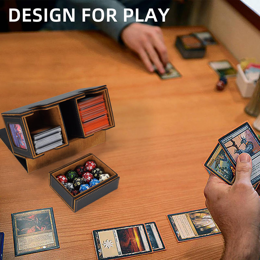 AFIING commander card slot lets you view contents at a glance.