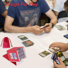 AFIING MTG deck box includes two dividers and a top loader for quick setup