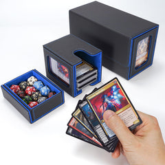 AFIING MTG portable deck case for easy transport to game night