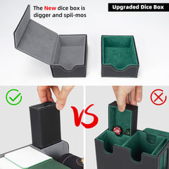AFIING multi-use storage box suitable for MTG, Yugioh, and sports cards