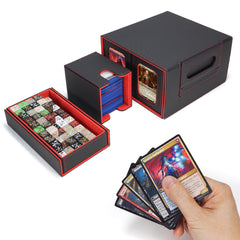 Travel-friendly handle makes AFIING box tournament-ready on the go.