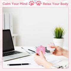 AFKLMNE taba squishy cat paw kawaii design—appeals to cat lovers.